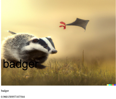 c2-dale-fantasy world, young badger running with a pufferfish kite